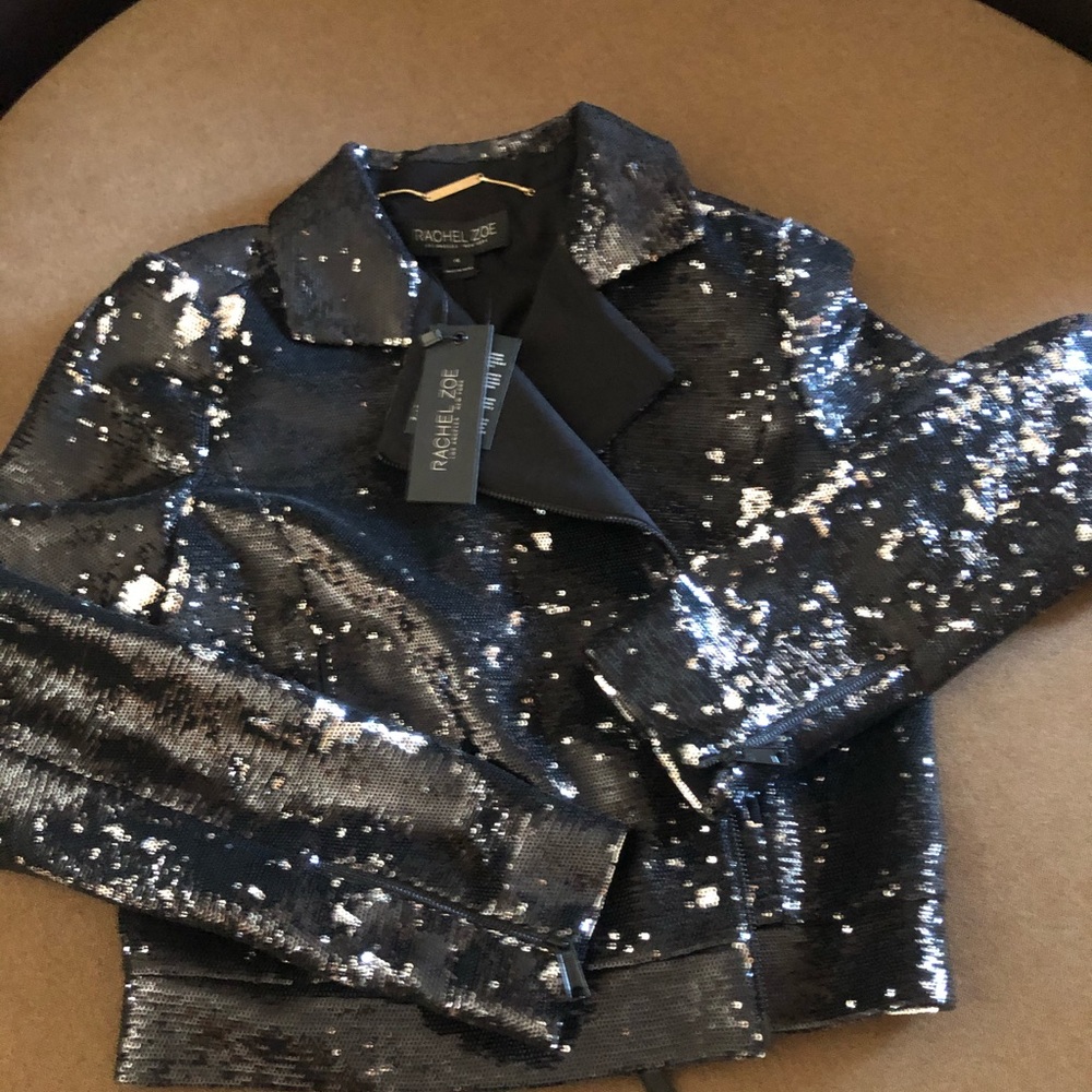 Rachel Zoe sequins jacket